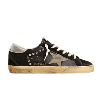 Фото № 1 с приближением к товару «‎Golden Goose Women's Superstar Black Taupe Silver»