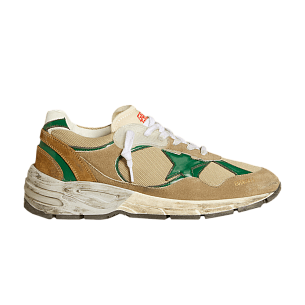 Golden Goose Women's Dad-Star White Taupe Green