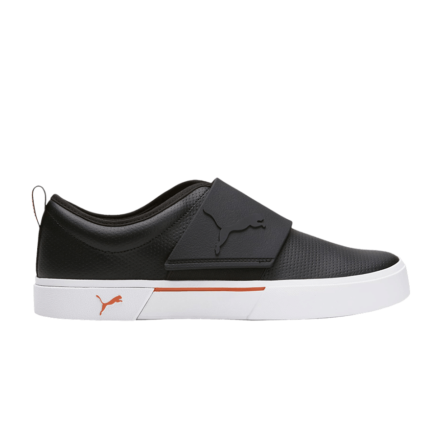 Фото № 1 с приближением к товару «‎Puma El Rey II Slip On Perf Leather Black Chili Powder»