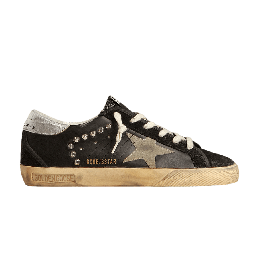 Фото № 1 с приближением к товару «‎Golden Goose Women's Superstar Black Taupe Silver»