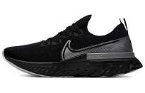 Фото № 1 с приближением к товару «‎Nike React Infinity Run Flyknit BlackGrey»
