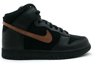 Nike Dunk High Rustic Black