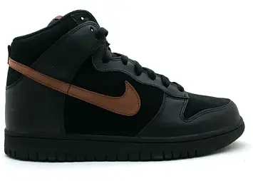 Nike Dunk High Rustic Black (309432-021)