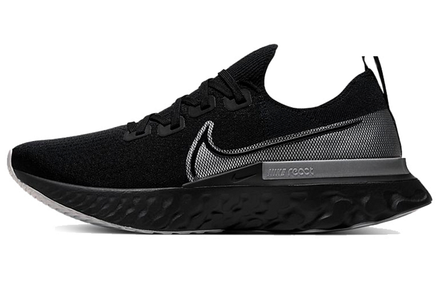 Фото № 1 с приближением к товару «‎Nike React Infinity Run Flyknit BlackGrey»