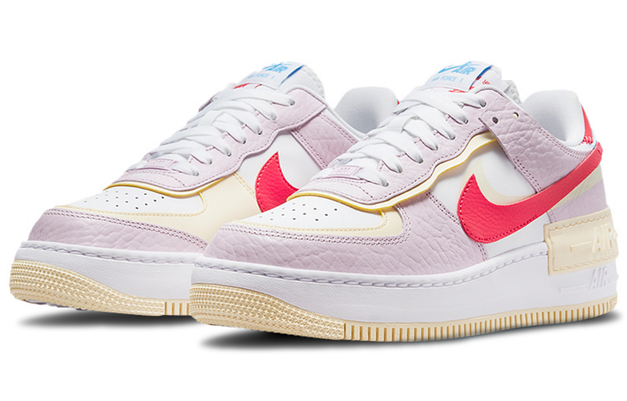 Фото № 3 с приближением к товару «‎Nike Air Force 1 Shadow PurpleYellowWhite Wmns Yellow»