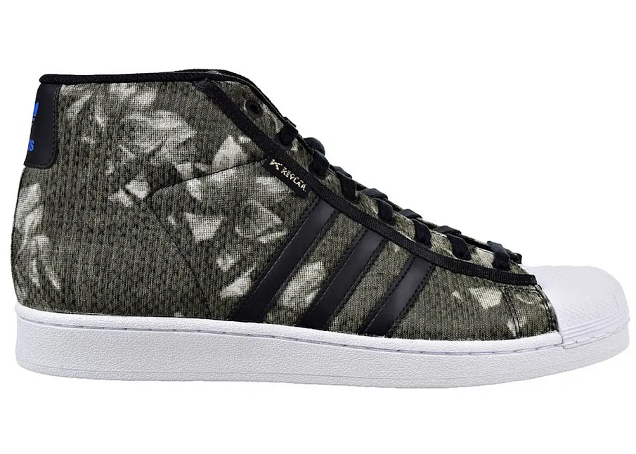 Фото № 1 с приближением к товару «‎adidas Pro Model Black Kevlar Floral»