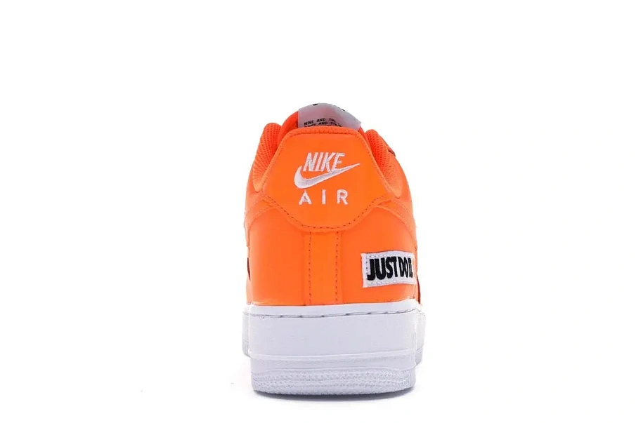 Фото № 4 с приближением к товару «‎Nike Air Force 1 Low Just Do It Pack Orange»