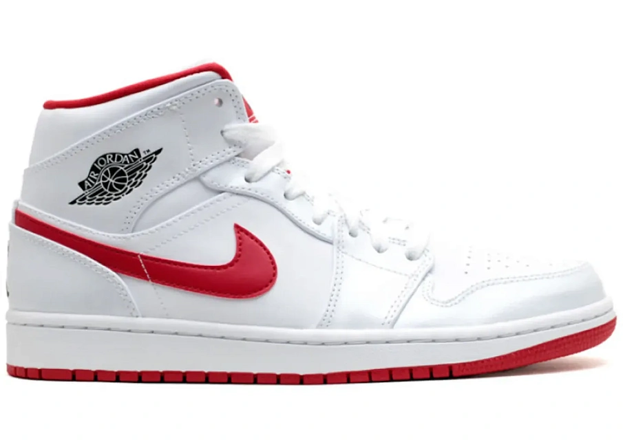 Фото № 1 с приближением к товару «‎Jordan 1 Retro White Gym Red»