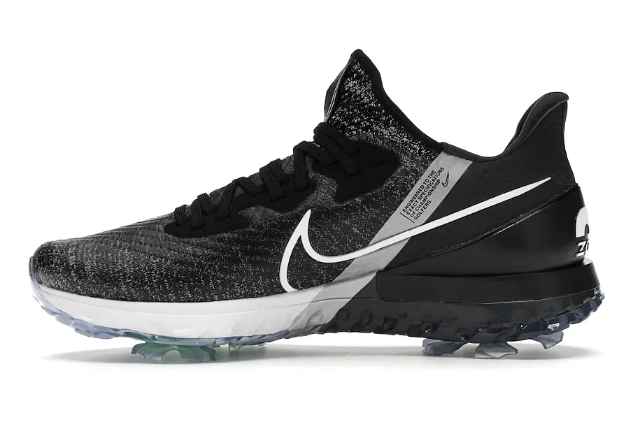 Фото № 3 с приближением к товару «‎Nike Air Zoom Infinity Tour Black Platinum White»