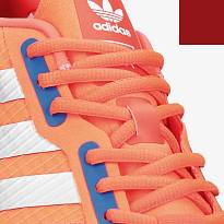 Фото № 5 с приближением к товару «‎adidas originals ZX 1K Boost OrangeBlueWhite»