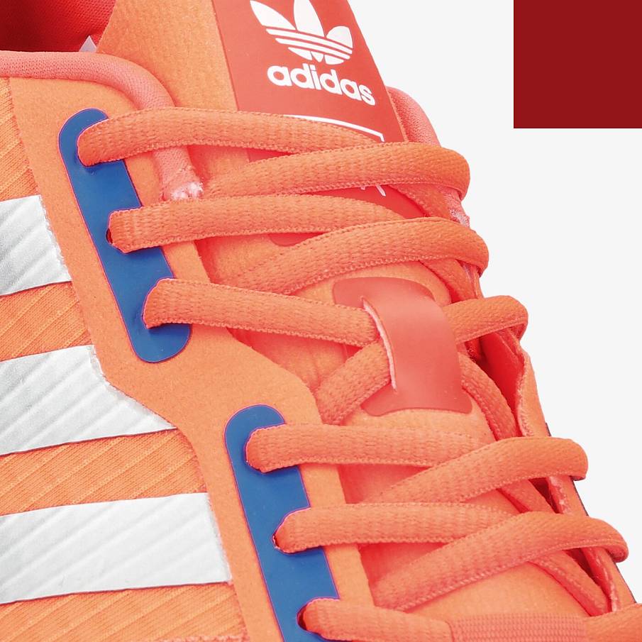 Фото № 5 с приближением к товару «‎adidas originals ZX 1K Boost OrangeBlueWhite»
