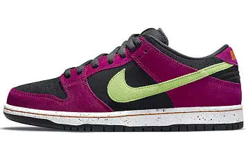 Nike Sb Dunk Low Pro Skate Shoes Red Plum - 1
