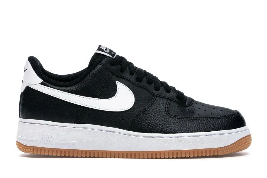 Фото № 1 с приближением к товару «‎Nike Air Force 1 Low 07 Black White Gum»