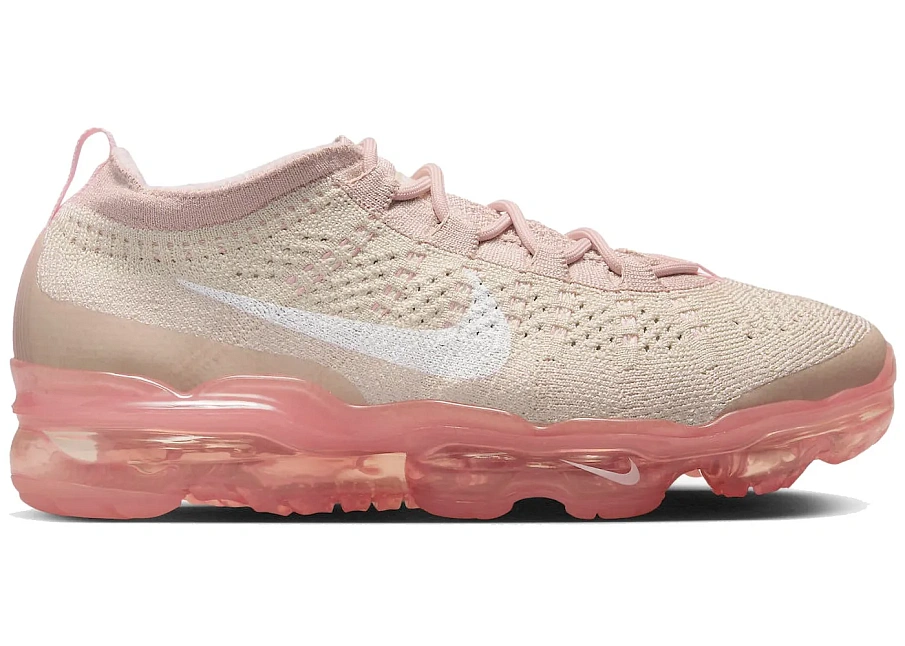 Фото № 1 с приближением к товару «‎Nike Air VaporMax 2023 Flyknit Oatmeal Pearl Pink »