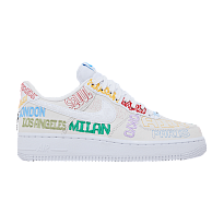 Фото № 1 с приближением к товару «‎Nike Air Force 1 Low World Tour - White»