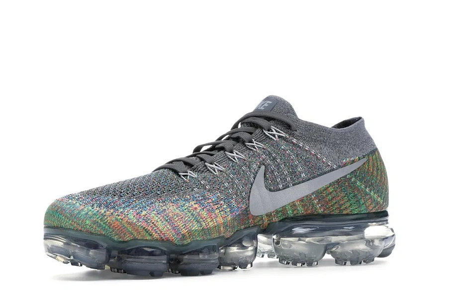 Фото № 4 с приближением к товару «‎Nike Air VaporMax Grey Multi-Color»