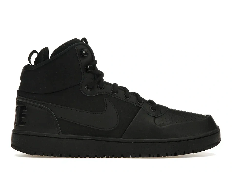 Фото № 1 с приближением к товару «‎Nike Court Borough Mid Winter Triple Black»