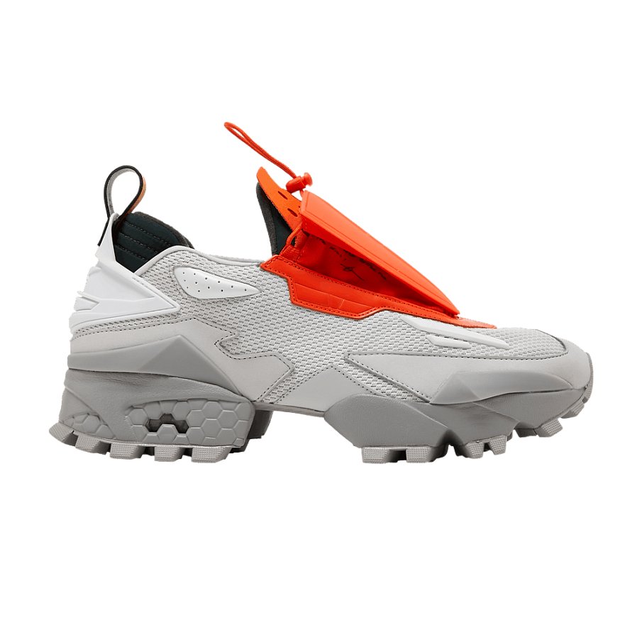Фото № 1 с приближением к товару «‎Pyer Moss x Reebok Experiment 4 Trail Fury Pure Grey»