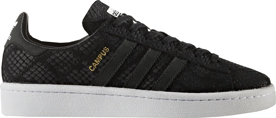 Фото № 1 с приближением к товару «‎adidas Campus Embossed Snake Black»
