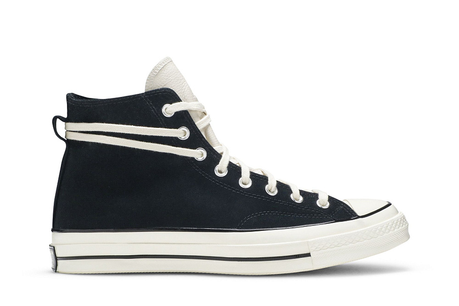 Фото № 2 с приближением к товару «‎Fear of God Essentials x Converse Chuck 70 High Black»