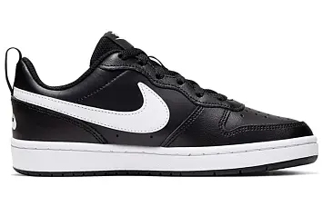 Nike Court Borought Low (GS) BlackWhite - 3