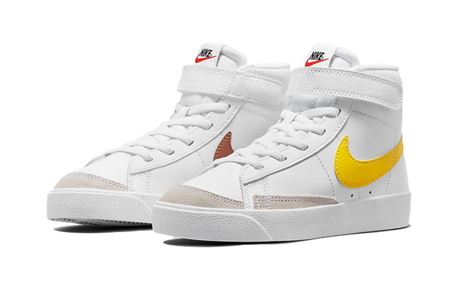 Фото № 3 с приближением к товару «‎(BP) Nike Blazer Mid '77 Sneakers WhiteYellow»