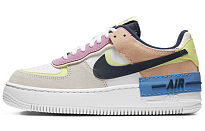 Фото № 1 с приближением к товару «‎Nike Air Force 1 Shadow Wmns BlackYellowPink»