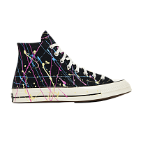 Фото № 1 с приближением к товару «‎Converse Chuck 70 High Paint Splatter - Black»