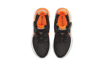 Nike Renew Run Black Total Orange (PS) - 3