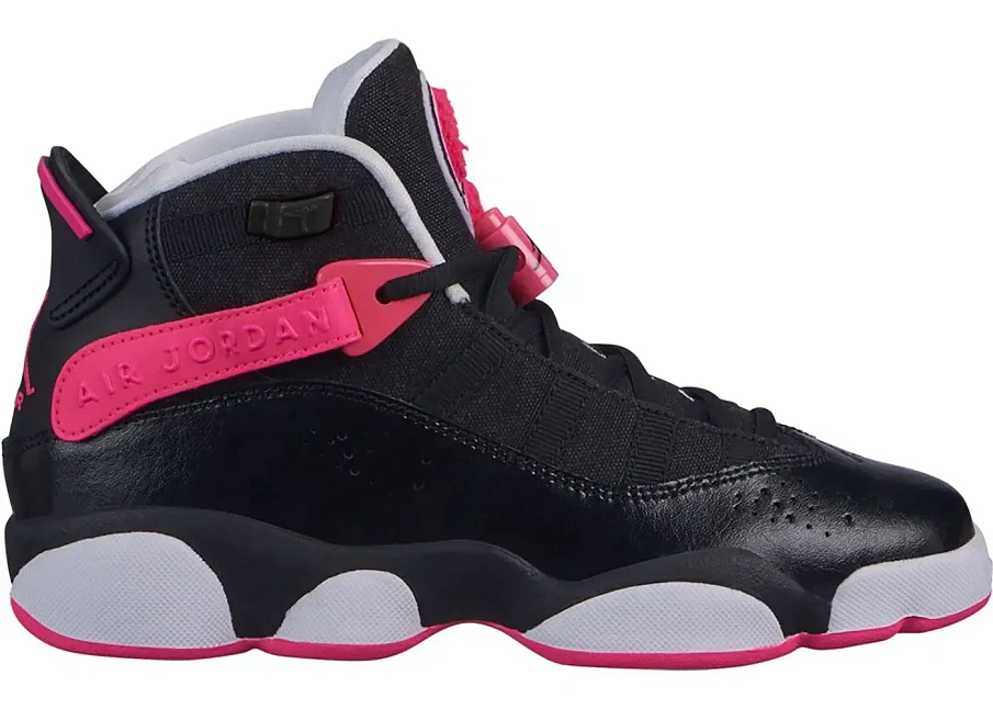 Фото № 1 с приближением к товару «‎Jordan 6 Rings Black Hyper Pink White »