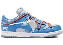 Фото № 1 с приближением к товару «‎Nike Dunk Low Off-White Futura UNC»