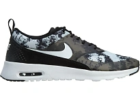 Фото № 1 с приближением к товару «‎Nike Free Air Max Thea Print Black White-Dark Grey »