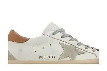 Golden Goose Women's Superstar White Light Brown - 3