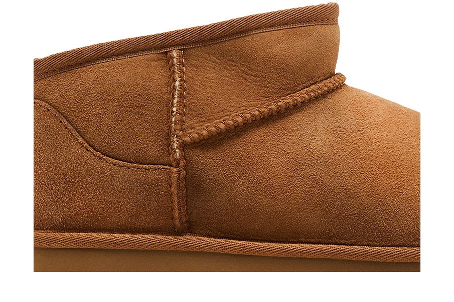 Фото № 3 с приближением к товару «‎UGG Classic Ultra Mini Boot Kids Chestnut»