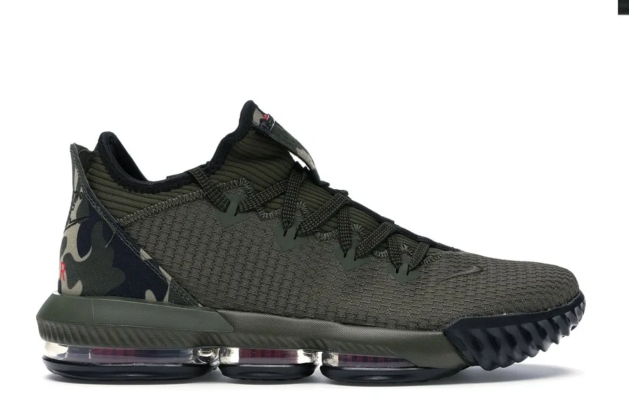 Фото № 1 с приближением к товару «‎Nike LeBron 16 Low Camo»