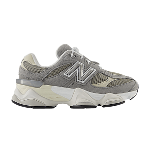 New Balance 9060 Bungee Lace Little Kid Slate Grey Timberwolf