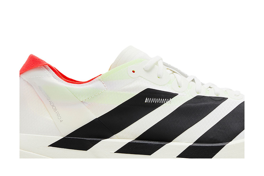 Фото № 3 с приближением к товару «‎adidas Adizero Adios Pro 4 White Black»