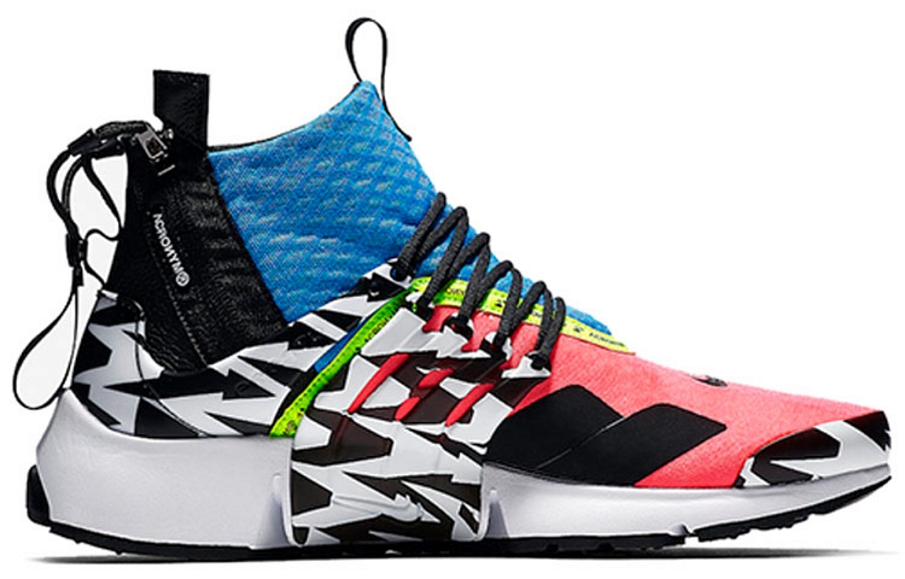 Фото № 2 с приближением к товару «‎Acronym x Nike Air Presto Mid Sports Casual Shoes Cotton Candy»