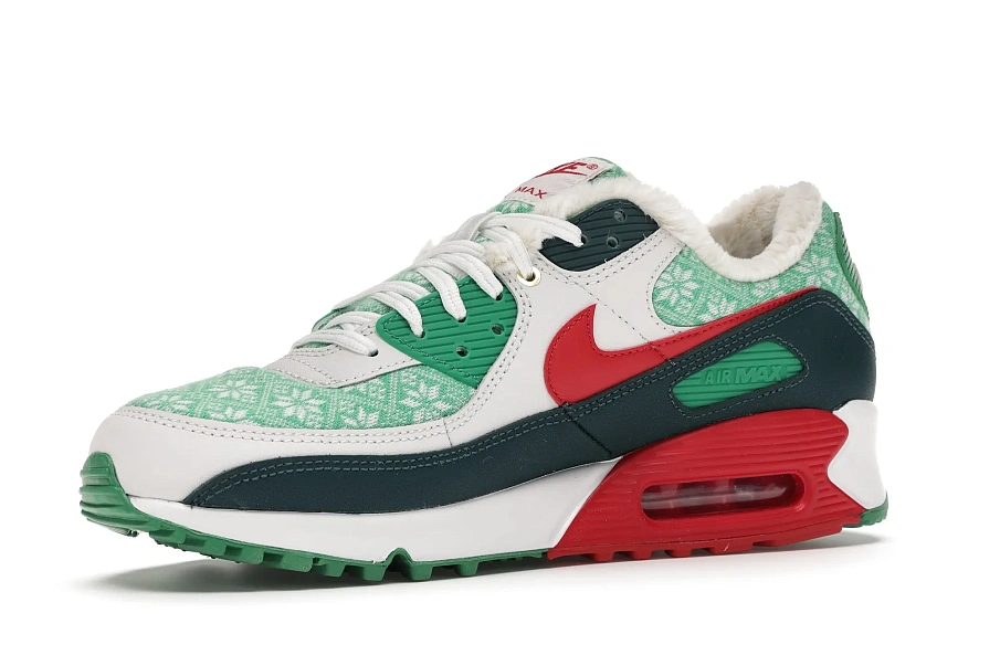 Фото № 4 с приближением к товару «‎Nike Air Max 90 Nordic Christmas (2020)»