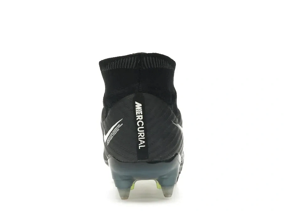 Фото № 4 с приближением к товару «‎Nike Zoom Mercurial Superfly 9 Elite SG-Pro AC Black White Volt»