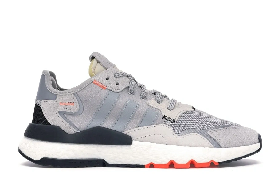 Фото № 1 с приближением к товару «‎adidas Nite Jogger Grey Two Solar Orange»