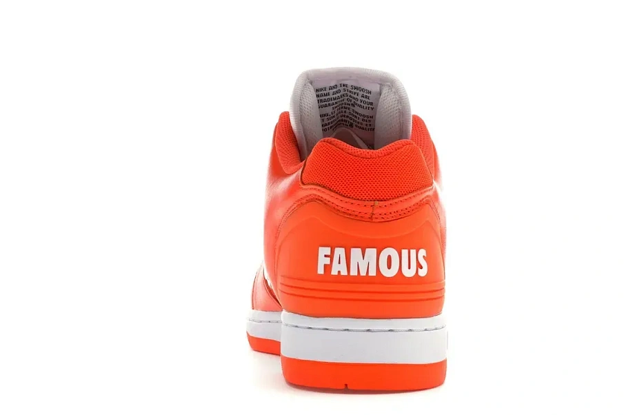Фото № 4 с приближением к товару «‎Nike SB Air Force 2 Low Supreme Orange»