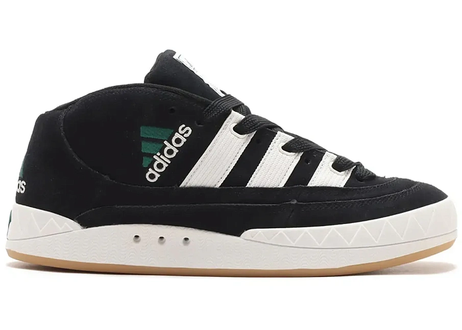 Фото № 1 с приближением к товару «‎adidas Adimatic Mid atmos Black White Green»