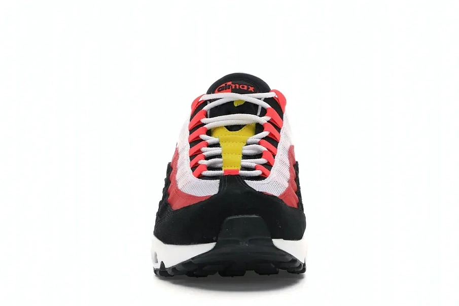 Фото № 2 с приближением к товару «‎Nike Air Max 95 Black Crimson Yellow»