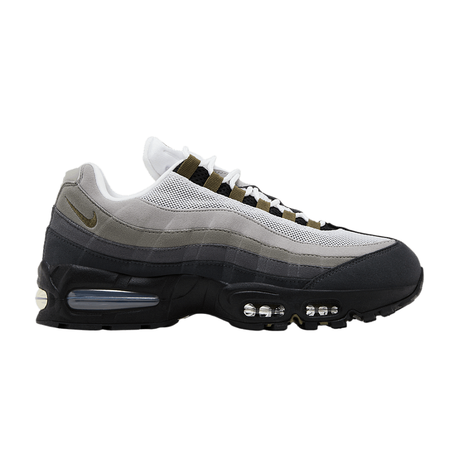 Фото № 1 с приближением к товару «‎Nike Women's Air Max 95 Big Bubble - Black Medium Olive»
