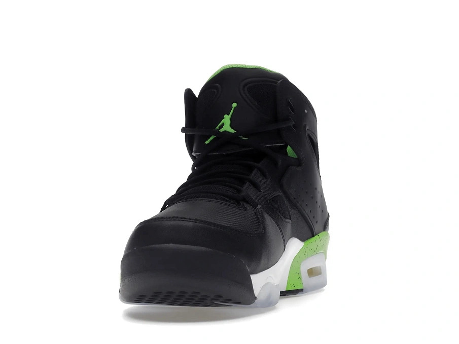 Фото № 4 с приближением к товару «‎Jordan Flight Club 91 Black Green Strike»