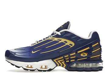 Nike Air Max Plus 3 Deep Royal Topaz Gold - 3