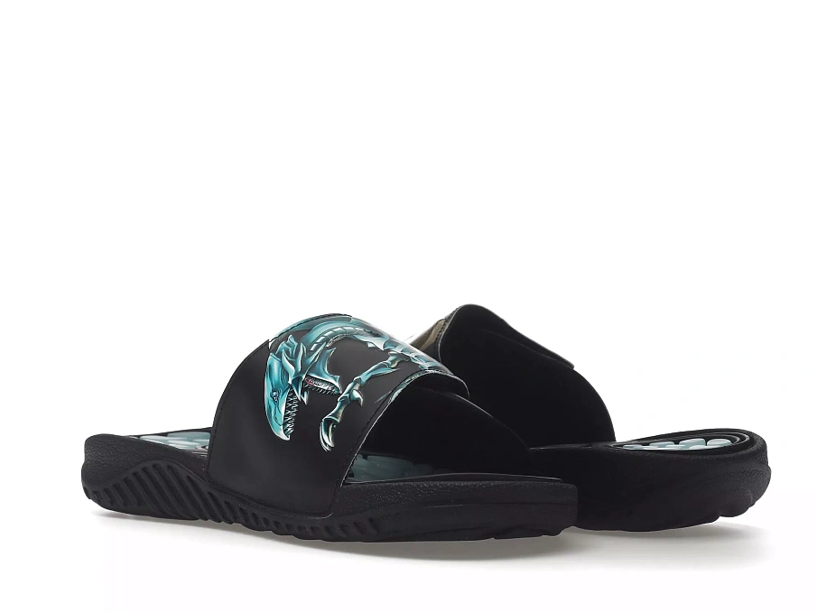 Фото № 2 с приближением к товару «‎adidas Reptossage Hook-And-Loop Slides Yu-Gi-Oh! Blue Eyes White Dragon»