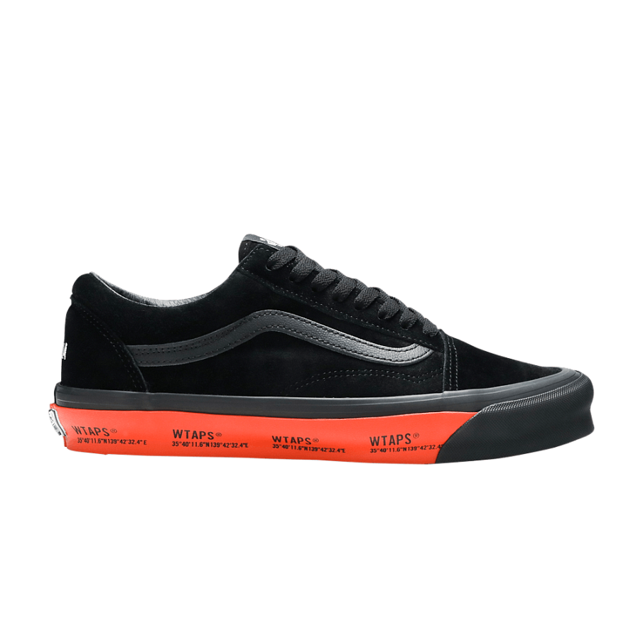 Фото № 1 с приближением к товару «‎WTAPS x Vans Old Skool LX Black Orange»