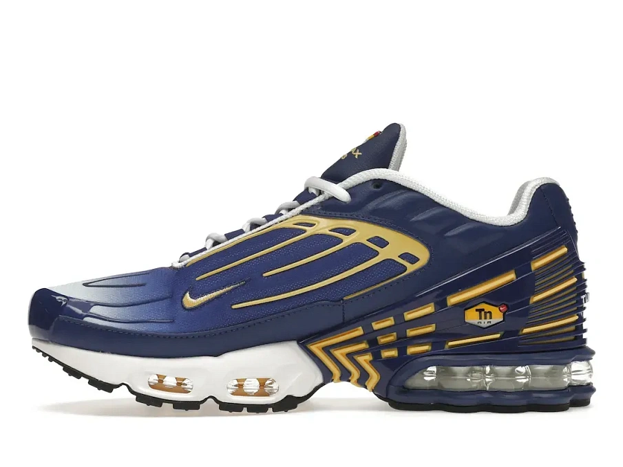 Фото № 3 с приближением к товару «‎Nike Air Max Plus 3 Deep Royal Topaz Gold»
